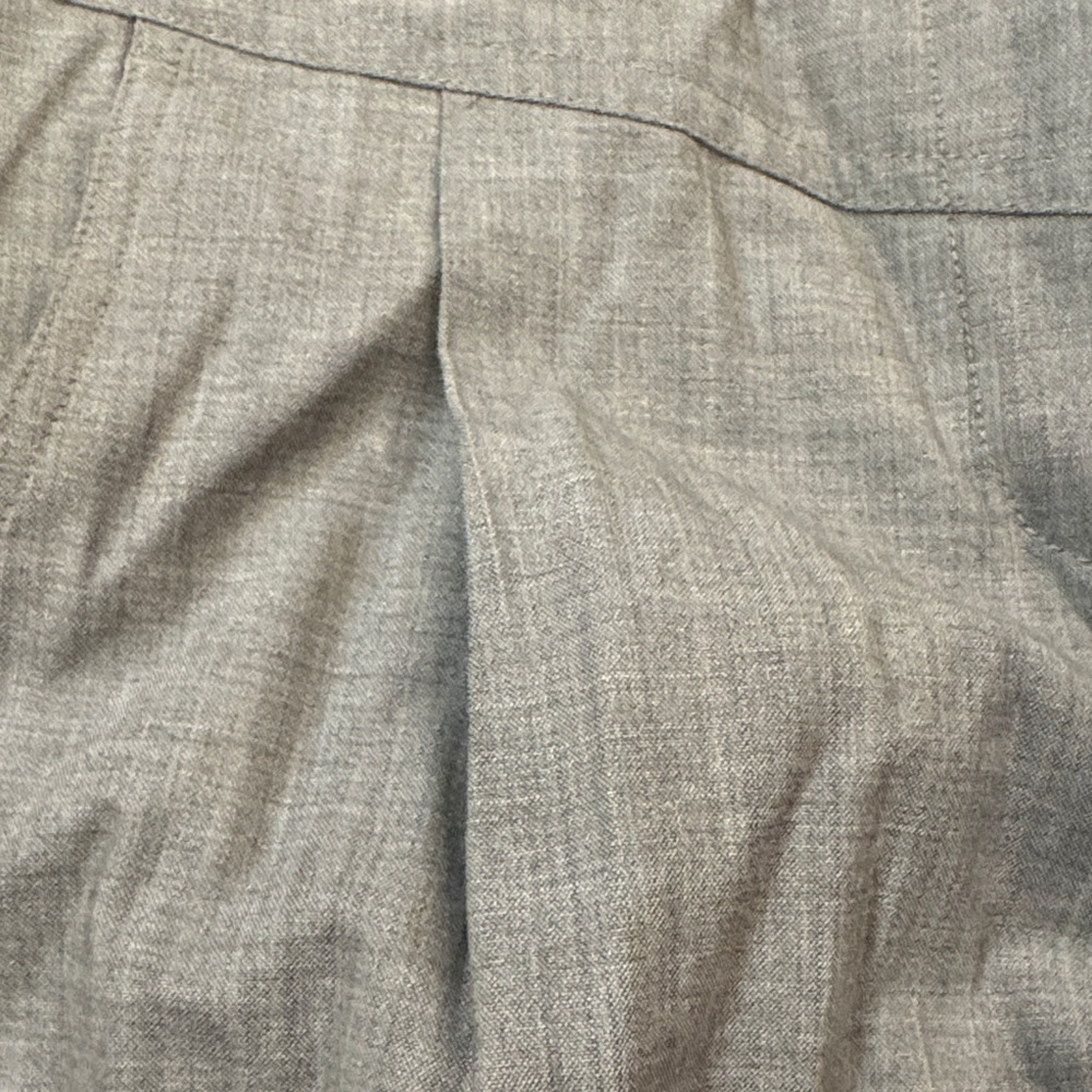 Theory Women's Gray cuffed Ankle Pants - Picture 3 of 12